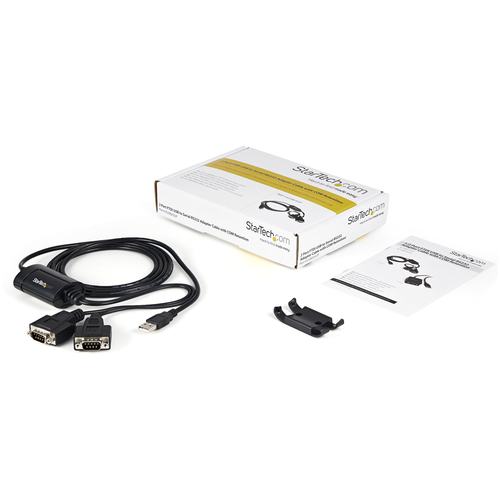 Bild von StarTech.com 2 Port FTDI USB auf Seriell RS232 Adapter - USB zu RS-232 Kabel