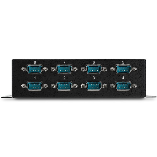 Bild von StarTech.com 8 Port USB auf Seriell RS-232 Adapter Hub - DIN-Schienen und Wandmontage fähig