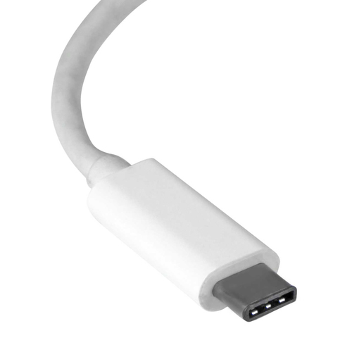 Bild von StarTech.com USB-C auf Gigabit-Ethernet-Adapter - Weiß - USB 3.0 auf RJ45 LAN-Netzwerkadapter - USB-Typ-C auf Ethernet