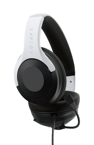 Bild von Raptor Gaming RG-H300-W Kopfhörer & Headset Kabelgebunden Kopfband Schwarz, Weiß