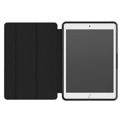 Bild von OtterBox Symmetry Folio Hülle für iPad 7th/8th/9th gen, stoßfeste, sturzsichere, dünne Schutzhülle, nach Militärstandard getestet, Blau, ohne Einzelhandelsverpackung