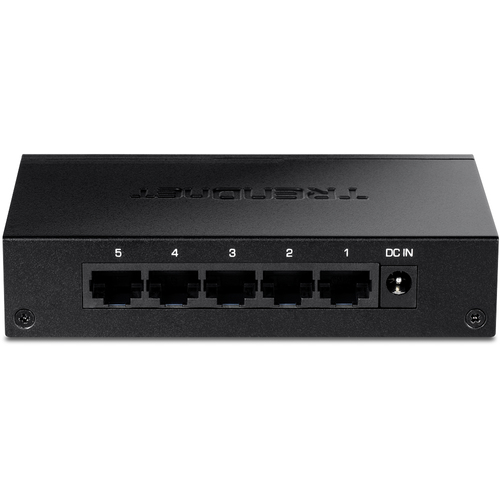 Bild von Trendnet TEG-S51 Netzwerk-Switch Unmanaged Gigabit Ethernet (10/100/1000) Schwarz