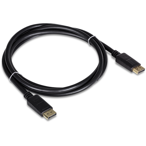 Bild von Trendnet TK-DP06/2 DisplayPort-Kabel 1,8 m Schwarz