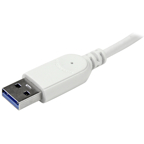 Bild von StarTech.com 4 Port kompakter USB 3.0 Hub mit eingebautem Kabel - 5Gbps