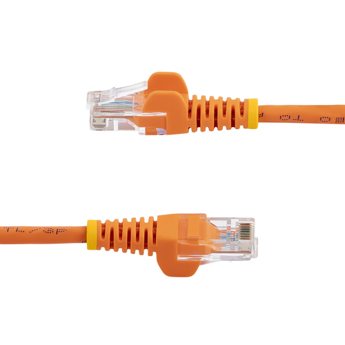 Bild von StarTech.com 0,5m Cat5e Ethernet Netzwerkkabel Snagless mit RJ45 - Orange
