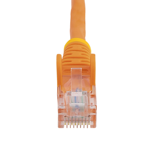 Bild von StarTech.com 0,5m Cat5e Ethernet Netzwerkkabel Snagless mit RJ45 - Orange