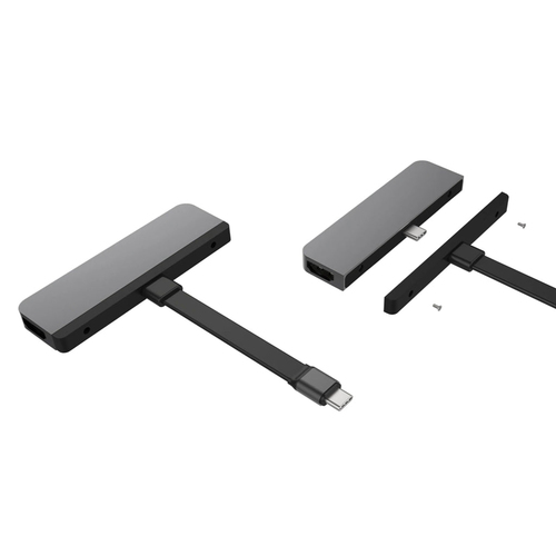 Bild von Targus HyperDrive USB 3.2 Gen 1 (3.1 Gen 1) Type-C Grau