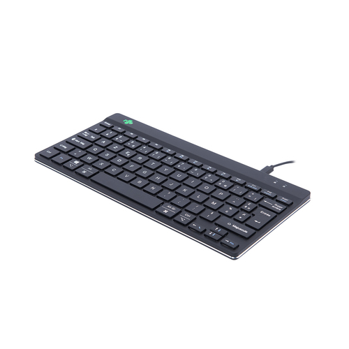 Bild von R-Go Tools Compact Break R-Go Tastatur, AZERTY (FR), schwarz, kabelgebunden