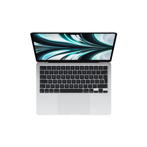 Bild von Apple MacBook Air MacBookAir M2 Notebook 34,5 cm (13.6 Zoll) Apple M 8 GB 256 GB SSD Wi-Fi 6 (802.11ax) macOS Monterey Silber