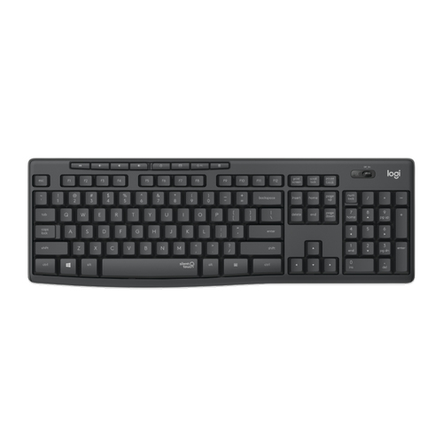 Bild von Logitech MK295 Silent Wireless Combo Tastatur Maus enthalten Büro RF Wireless QWERTZ Schweiz Graphit