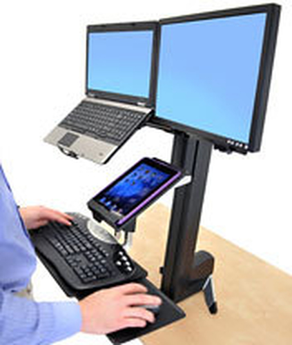 Bild von Ergotron Tablet/Document Holder for WorkFit-S Dokumentenhalter Schwarz