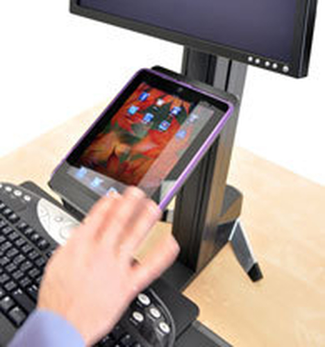 Bild von Ergotron Tablet/Document Holder for WorkFit-S Dokumentenhalter Schwarz