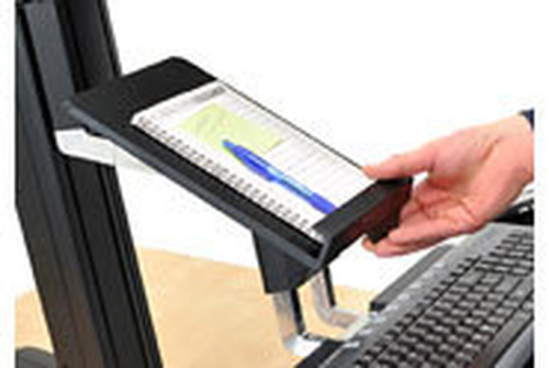 Bild von Ergotron Tablet/Document Holder for WorkFit-S Dokumentenhalter Schwarz