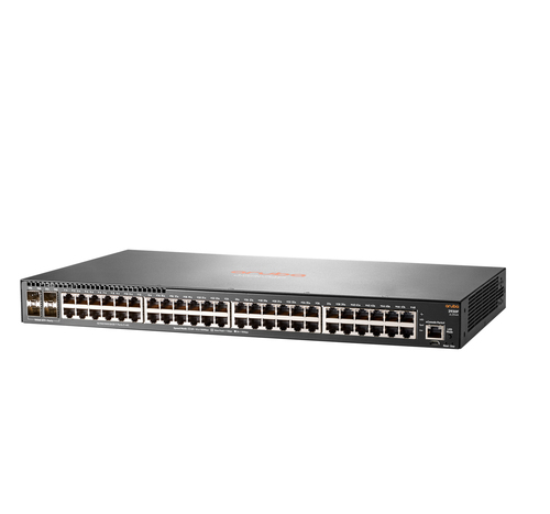 Bild von HPE Aruba 2930F 48G 4SFP+ Managed L3 Gigabit Ethernet (10/100/1000) 1U