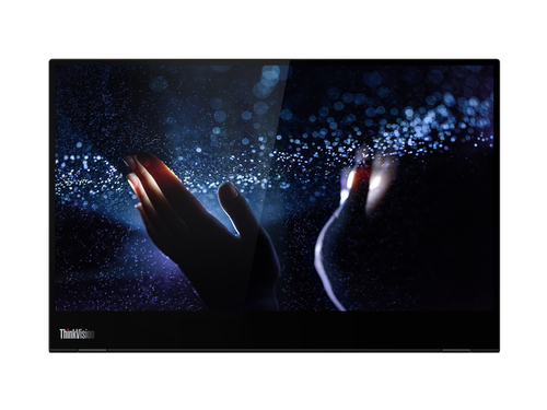 Bild von Lenovo M14t LED display 35,6 cm (14&quot;) 1920 x 1080 Pixel Full HD Touchscreen Schwarz