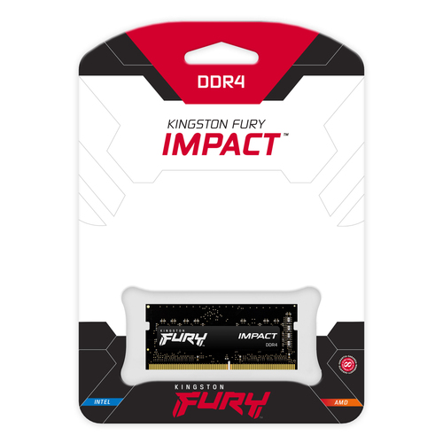 Bild von Kingston Technology FURY 8GB 2666MT/s DDR4 CL15 SODIMM Impact