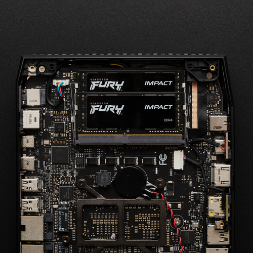 Bild von Kingston Technology FURY 16GB 2666MT/s DDR4 CL15 SODIMM 1Gx8 Impact