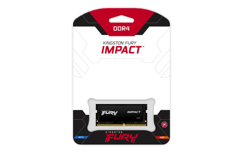 Bild von Kingston Technology FURY 32GB 3200MT/s DDR4 CL20 SODIMM Impact