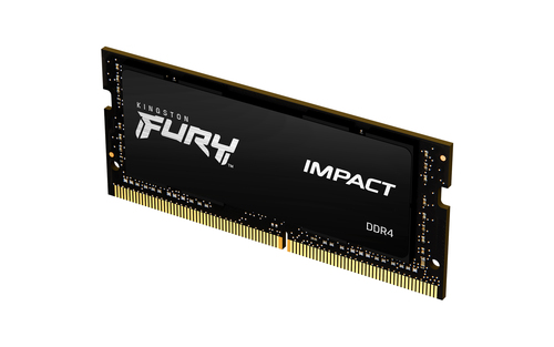 Bild von Kingston Technology FURY 64GB 3200MT/s DDR4 CL20 SODIMM (Kit of 2) Impact