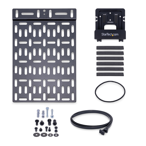 Bild von StarTech.com TV-Zubehör Universal Wandhalterung - Verstellbare Halterung TV- und Wand - Mediaplayer / FritzBox / Router / Modem / Apple TV - Kabelboxhalterung hinter dem Fernseher - 5 kg