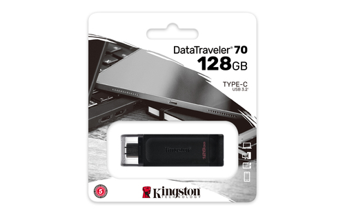 Bild von Kingston Technology DataTraveler 128GB USB-C 3.2 Gen 1 70