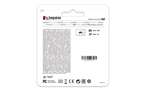 Bild von Kingston Technology 64GB microSDXC Canvas Go Plus 170R A2 U3 V30 Einzelpack ohne Adapter