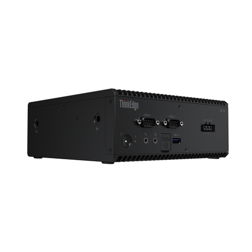 Bild von Lenovo ThinkEdge SE50 Intel® Core™ i7 i7-8665UE 16 GB DDR4-SDRAM 512 GB SSD Windows 10 IoT Enterprise Mini PC Mini-PC Schwarz