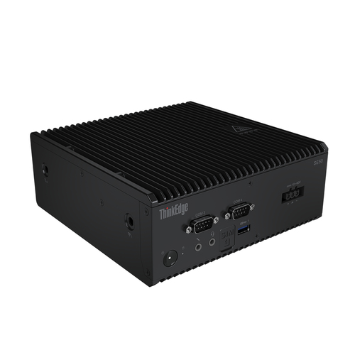 Bild von Lenovo ThinkEdge SE50 Intel® Core™ i7 i7-8665UE 16 GB DDR4-SDRAM 512 GB SSD Windows 10 IoT Enterprise Mini PC Mini-PC Schwarz