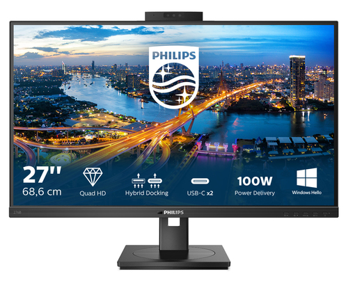 Bild von Philips B Line 276B1JH/00 Computerbildschirm 68,6 cm (27&quot;) 2560 x 1440 Pixel Quad HD LCD Schwarz