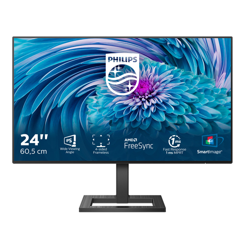 Bild von Philips E Line 242E2FA/00 Computerbildschirm 60,5 cm (23.8&quot;) 1920 x 1080 Pixel Full HD LCD Schwarz