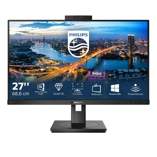 Bild von Philips B Line 275B1H/00 Computerbildschirm 68,6 cm (27&quot;) 2560 x 1440 Pixel 2K Ultra HD LED Schwarz