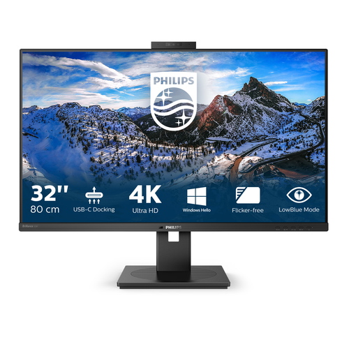 Bild von Philips P Line 329P1H/00 LED display 80 cm (31.5&quot;) 3840 x 2160 Pixel 4K Ultra HD Schwarz