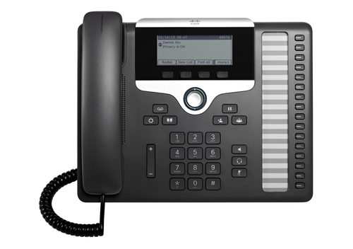 Bild von Cisco 7861 IP-Telefon Schwarz, Silber 16 Zeilen LCD