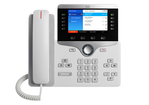 Bild von Cisco 8861 IP-Telefon Schwarz, Silber WLAN