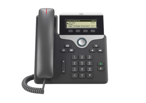 Bild von Cisco 7811 IP-Telefon Schwarz, Silber 1 Zeilen LED