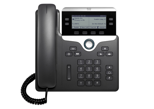 Bild von Cisco 7841 IP-Telefon Schwarz, Silber 4 Zeilen LCD