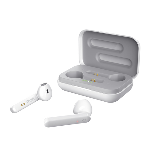 Bild von Trust Primo Touch Kopfhörer True Wireless Stereo (TWS) im Ohr Anrufe/Musik Bluetooth Weiß