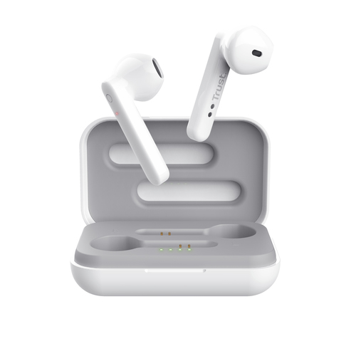 Bild von Trust Primo Touch Kopfhörer True Wireless Stereo (TWS) im Ohr Anrufe/Musik Bluetooth Weiß