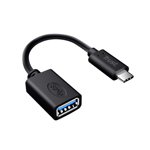 Bild von Trust 20967 USB Kabel 0,09 m USB C USB A Schwarz
