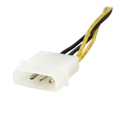 Bild von StarTech.com 15cm 4pin auf 8pin EPS-Netzadapter mit LP4 - Bu/St