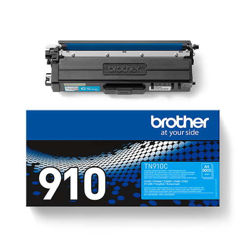 Bild von Brother TN-910C Tonerkartusche 1 Stück(e) Original Cyan