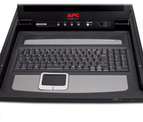 Bild von APC AP5717F Konsolenregal 43,2 cm (17 Zoll) Schwarz