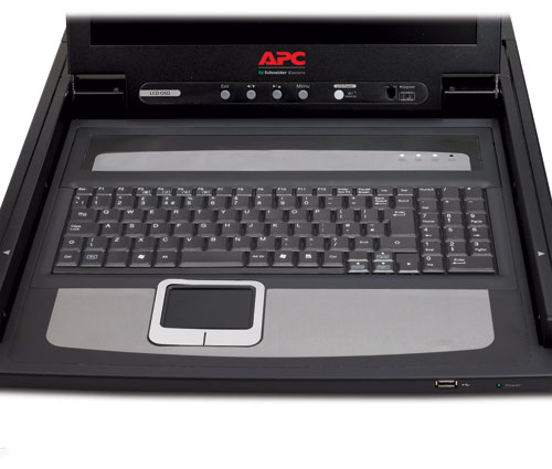 Bild von APC AP5717UK Konsolenregal 43,2 cm (17 Zoll) Schwarz