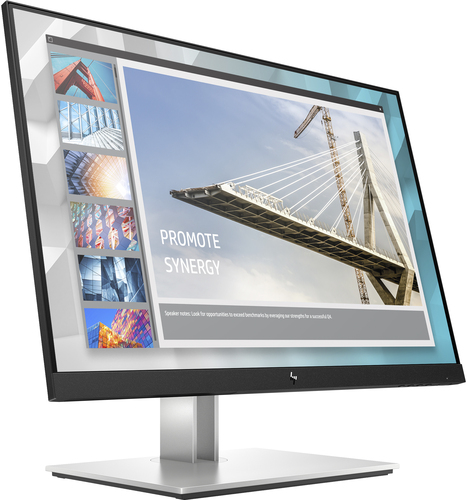 Bild von HP E-Series E24i G4 Computerbildschirm 61 cm (24&quot;) 1920 x 1200 Pixel WUXGA Schwarz, Silber