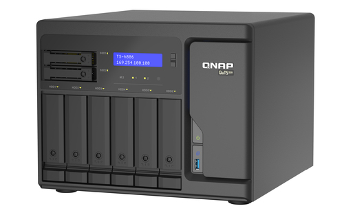 Bild von QNAP TS-h886 NAS Tower Ethernet/LAN Schwarz D-1602