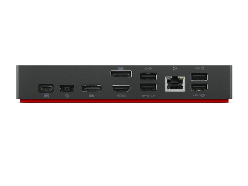 Bild von Lenovo ThinkPad Universal USB-C Dock Kabelgebunden USB 3.2 Gen 1 (3.1 Gen 1) Type-C Schwarz