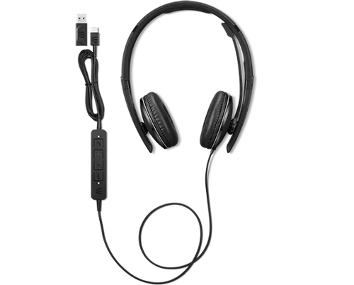 Bild von Lenovo 4XD1M39029 Kopfhörer & Headset Kabelgebunden Kopfband USB Typ-C Schwarz