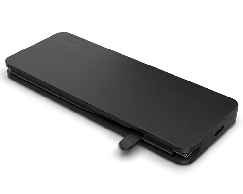 Bild von Lenovo 4X11N40212 laptop-dockingstation & portreplikator Kabelgebunden USB 3.2 Gen 1 (3.1 Gen 1) Type-C Schwarz