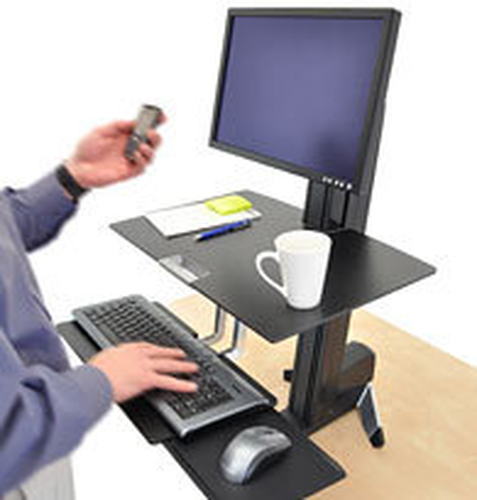 Bild von Ergotron Worksurface for WorkFit-S Schwarz