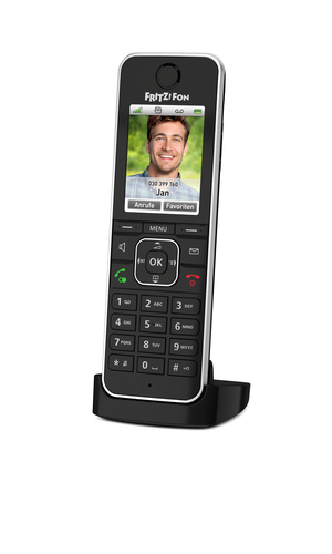 Bild von FRITZ!Fon C6 DECT-Telefon Anrufer-Identifikation Schwarz